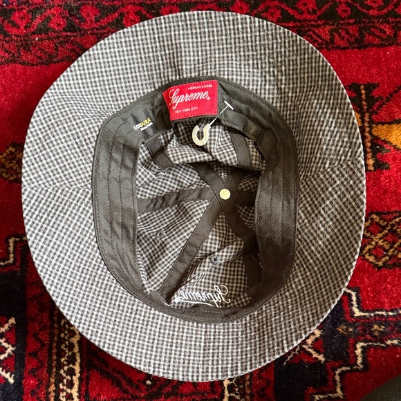 Supreme Gingham Bucket Hat M/L